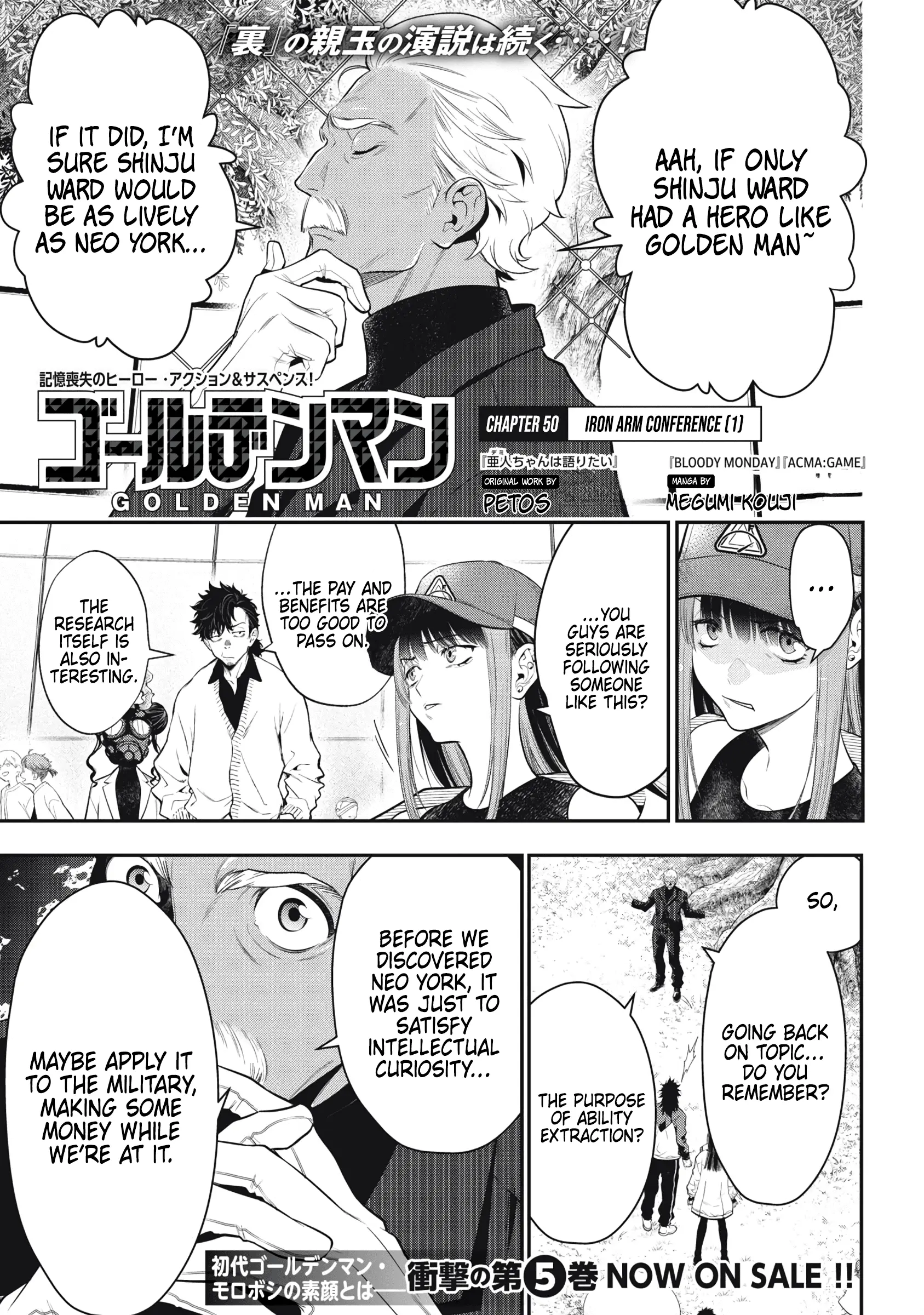 Read Golden Man en Manga Online