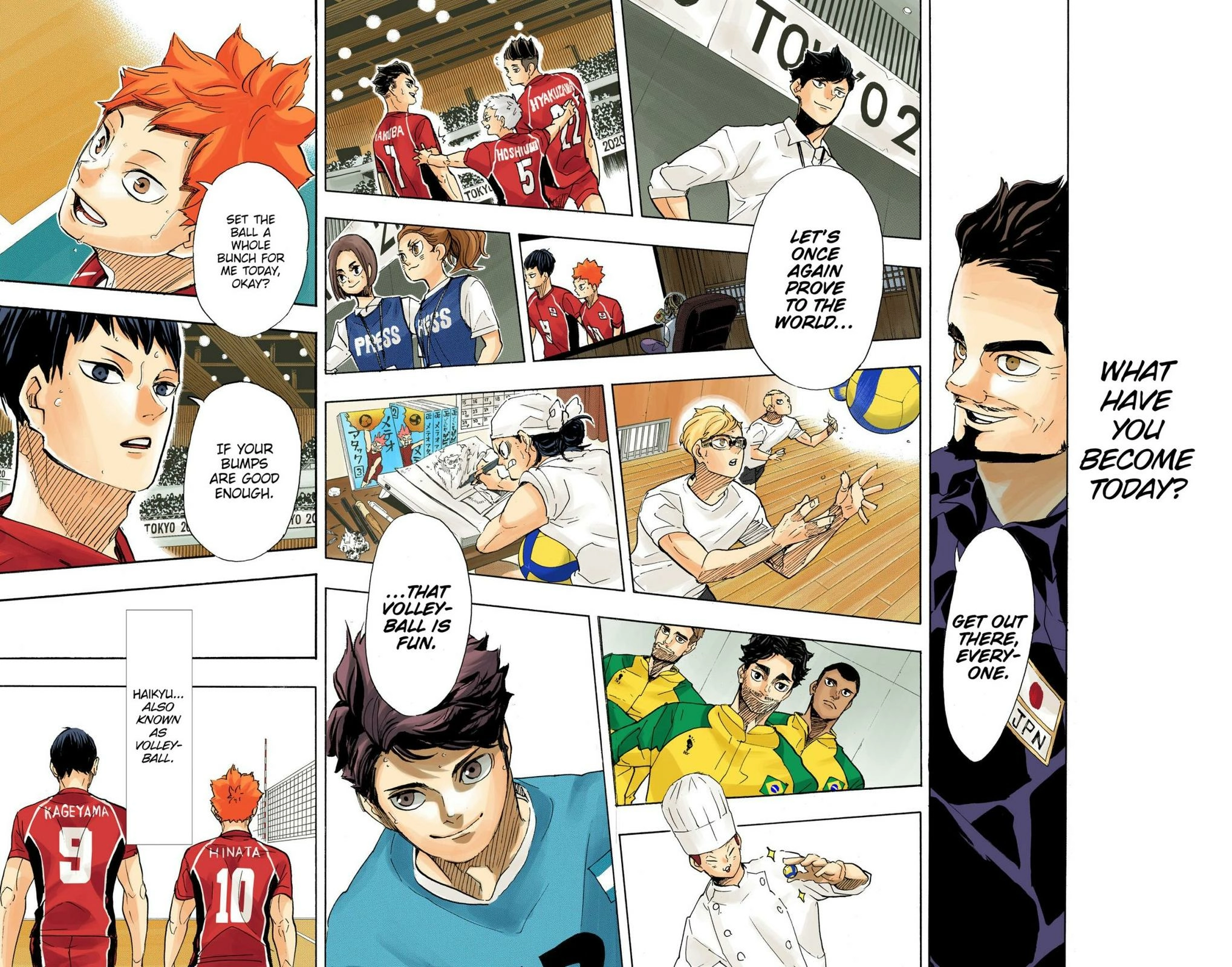 Read Haikyu en Manga Online