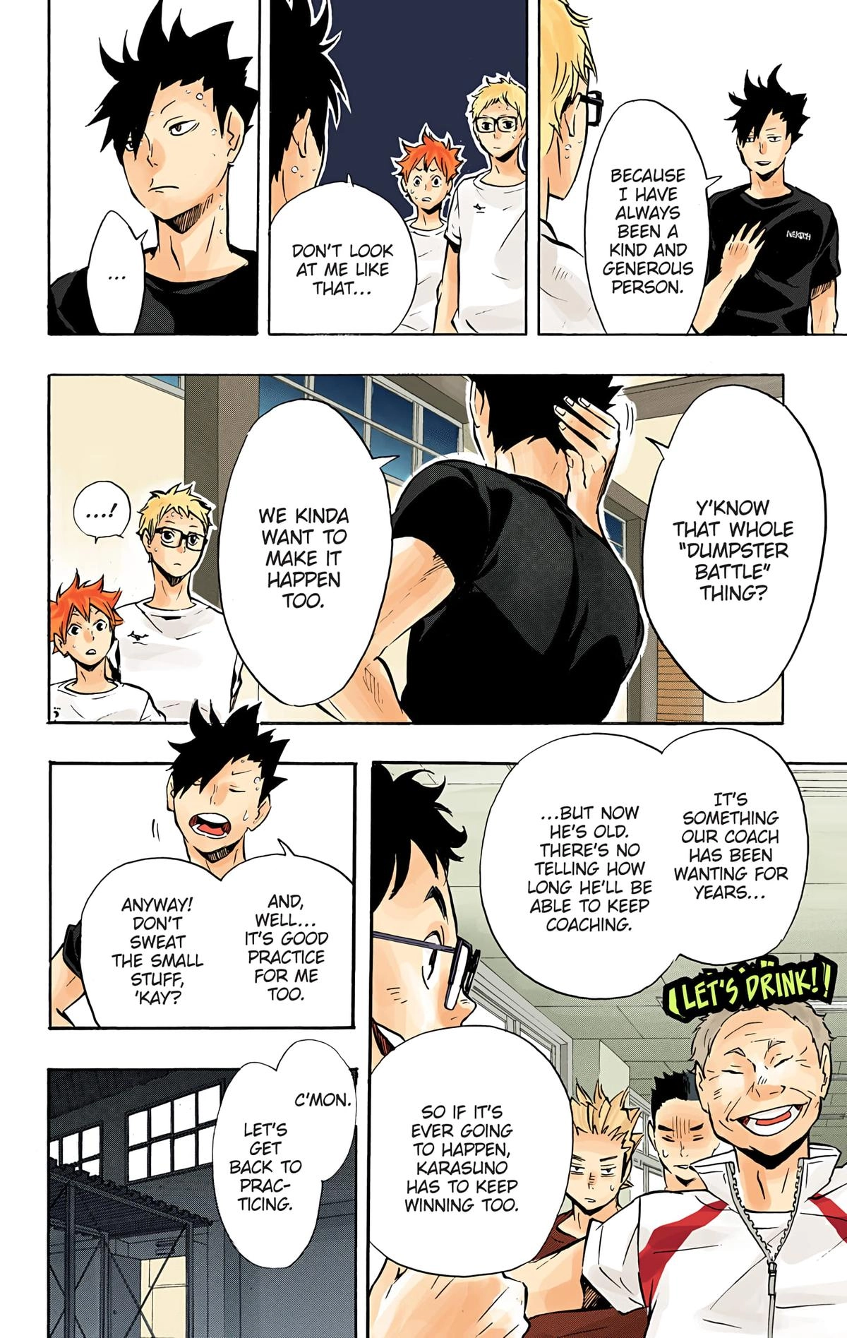 Read Haikyu en Manga Online