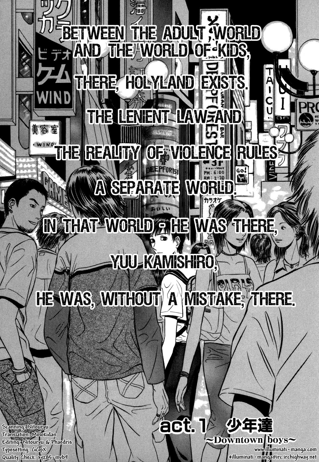 Read Holyland en Manga Online