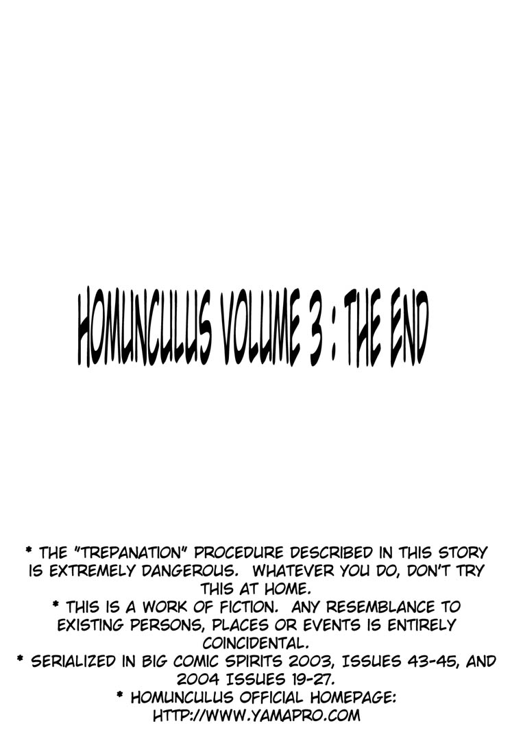 Read Homunculus en Manga Online