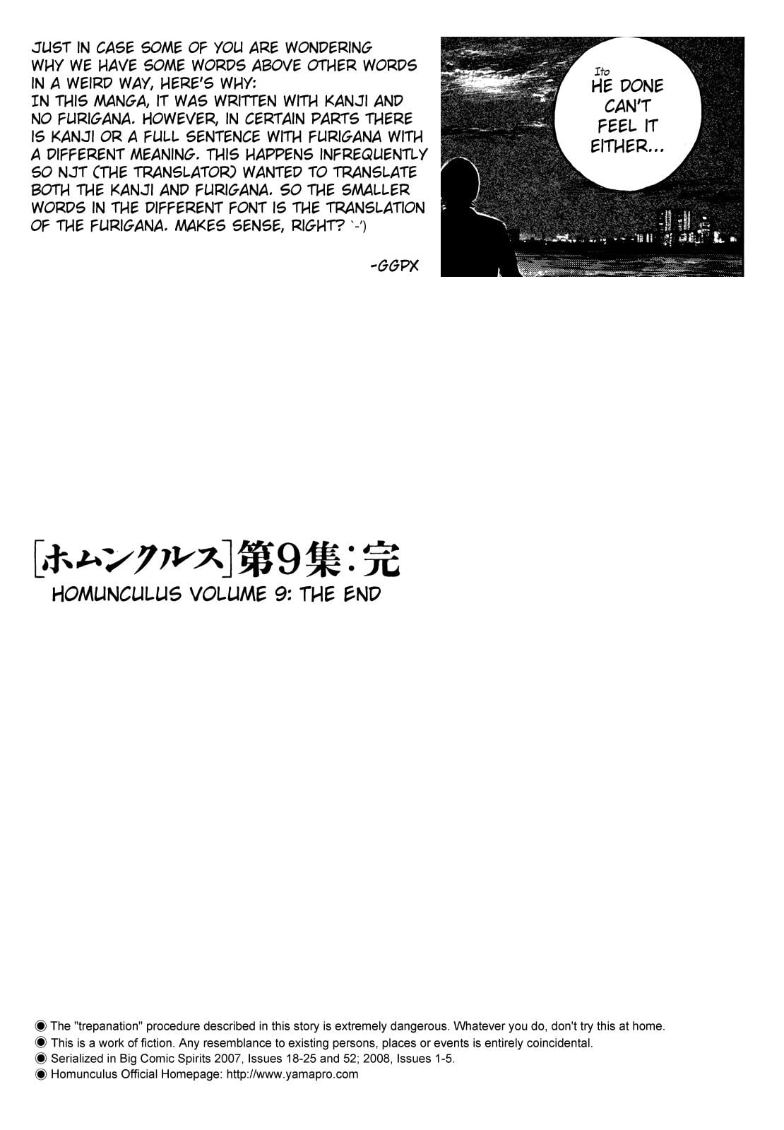 Read Homunculus en Manga Online