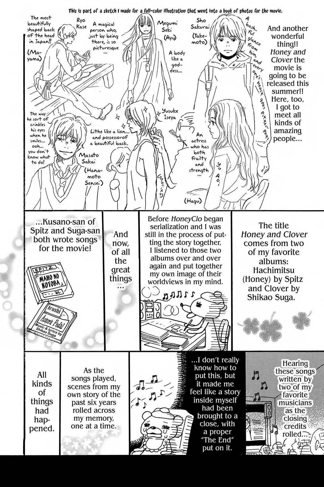 Read Honey and Clover en Manga Online