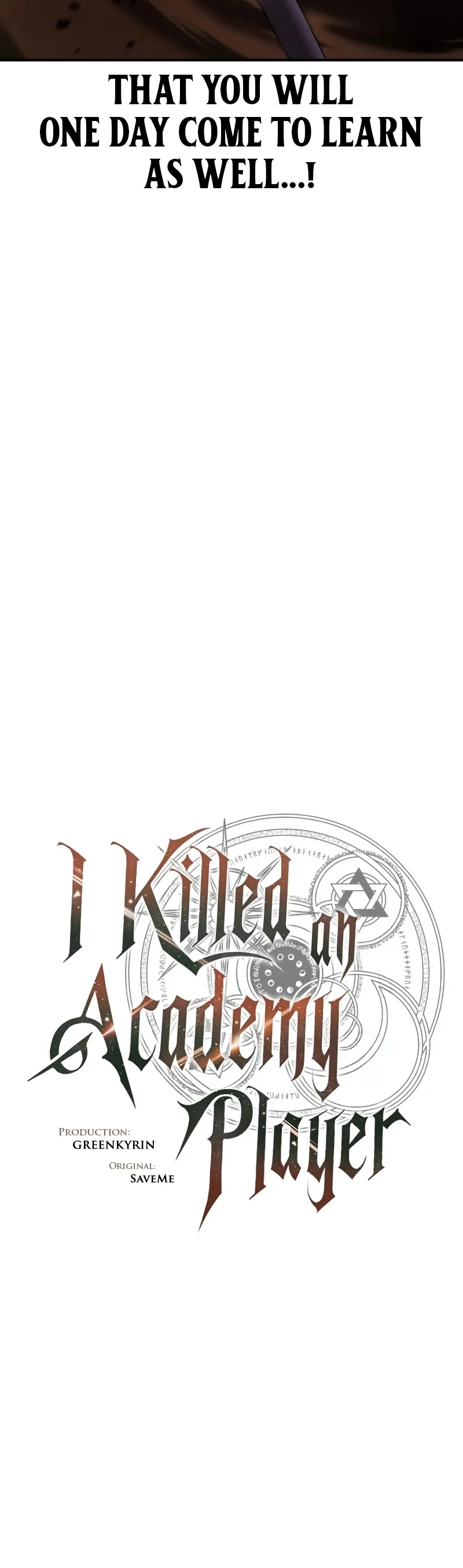 Read I Killed the Main Player en Manga Online
