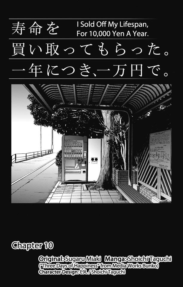 Read I sold my life for ten thousand yen per year en Manga Online