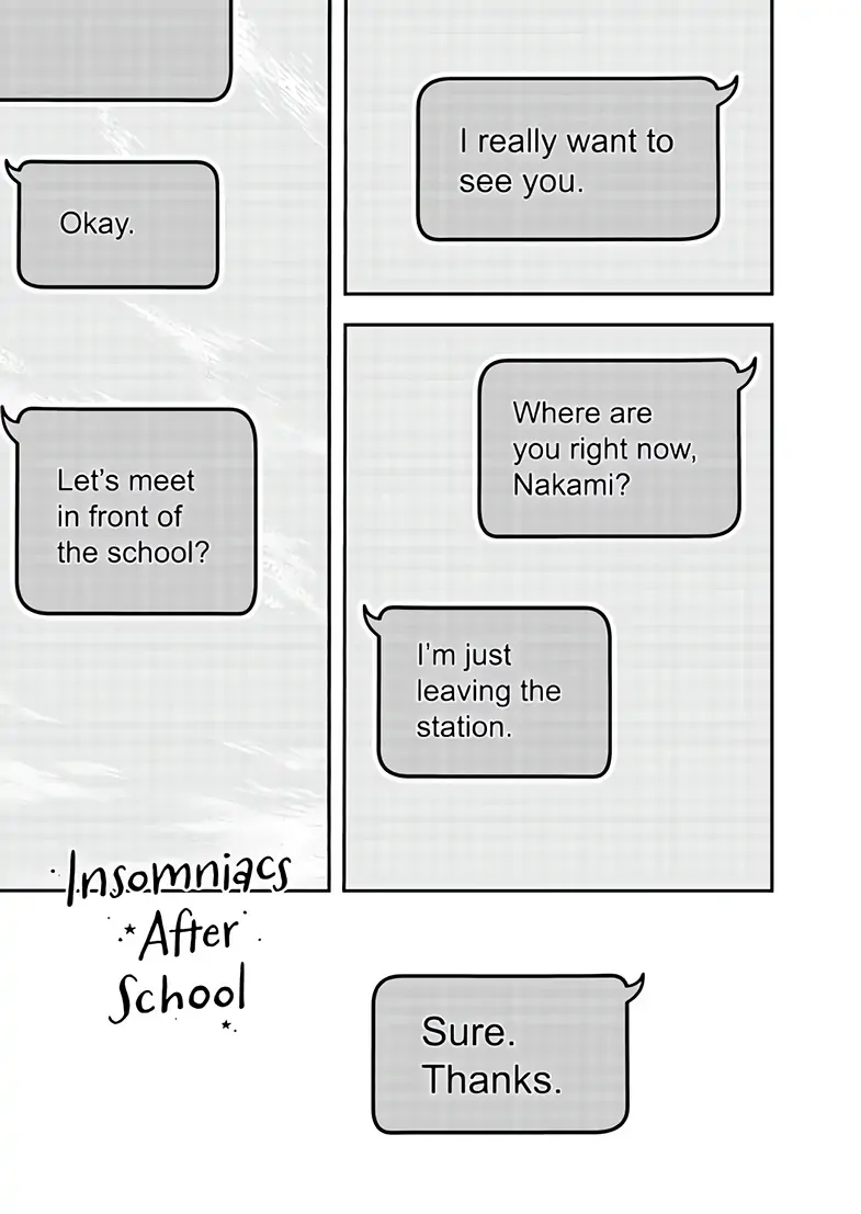 Read Insomniacs After School en Manga Online