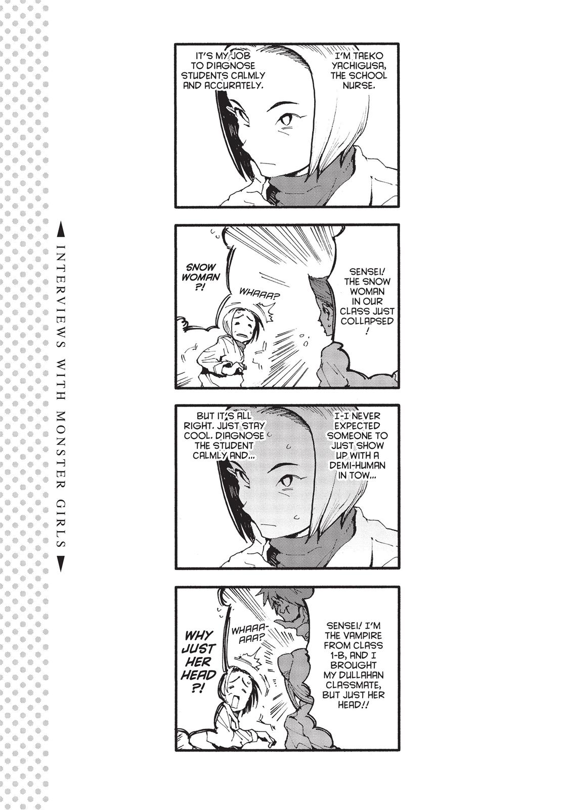 Read Interviews with Monster Girls en Manga Online