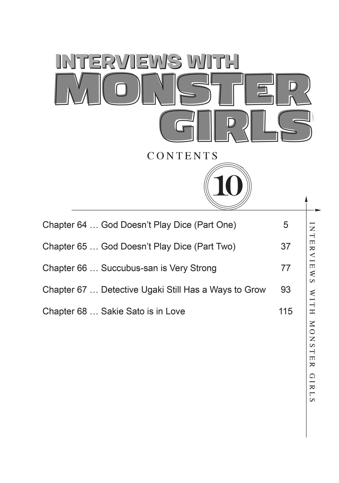 Read Interviews with Monster Girls en Manga Online