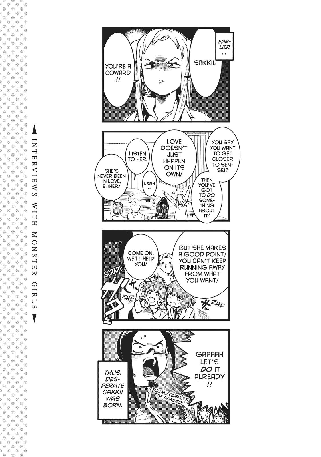 Read Interviews with Monster Girls en Manga Online