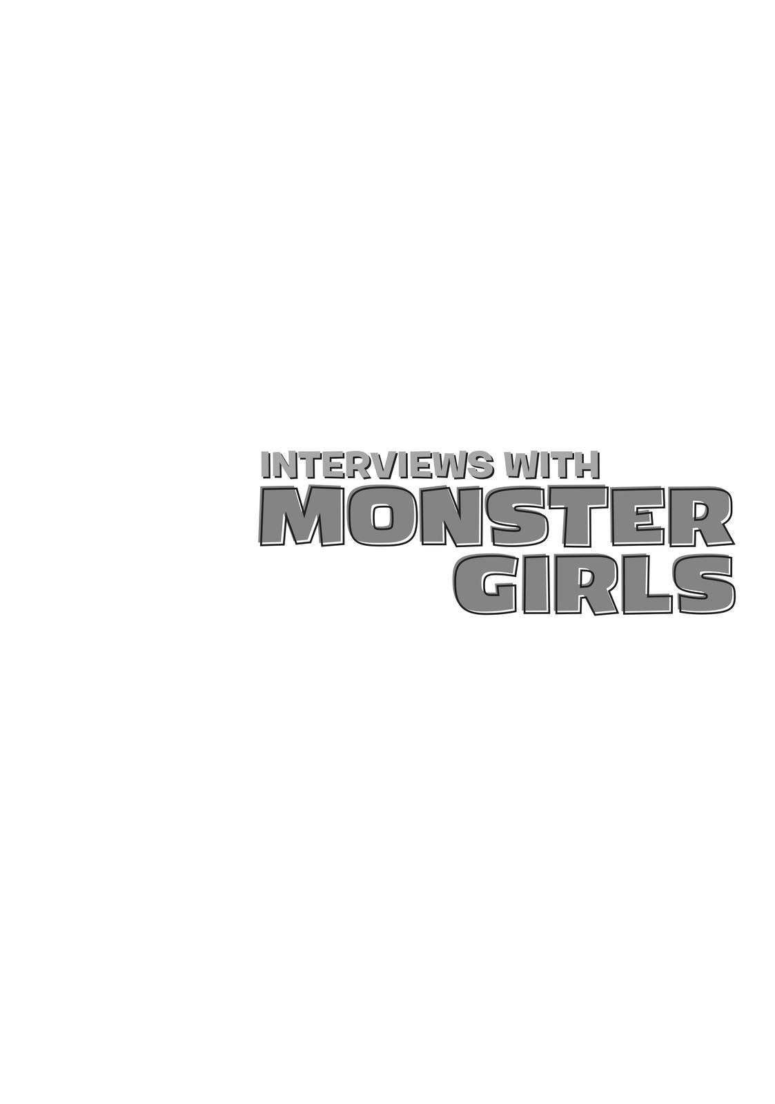 Read Interviews with Monster Girls en Manga Online