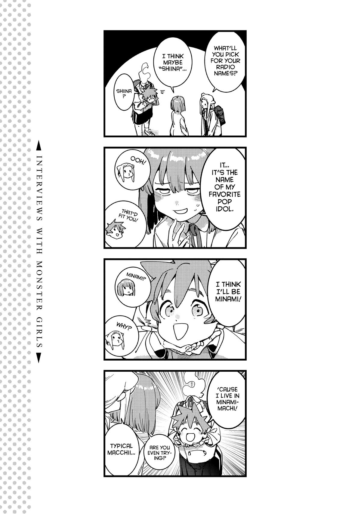 Read Interviews with Monster Girls en Manga Online