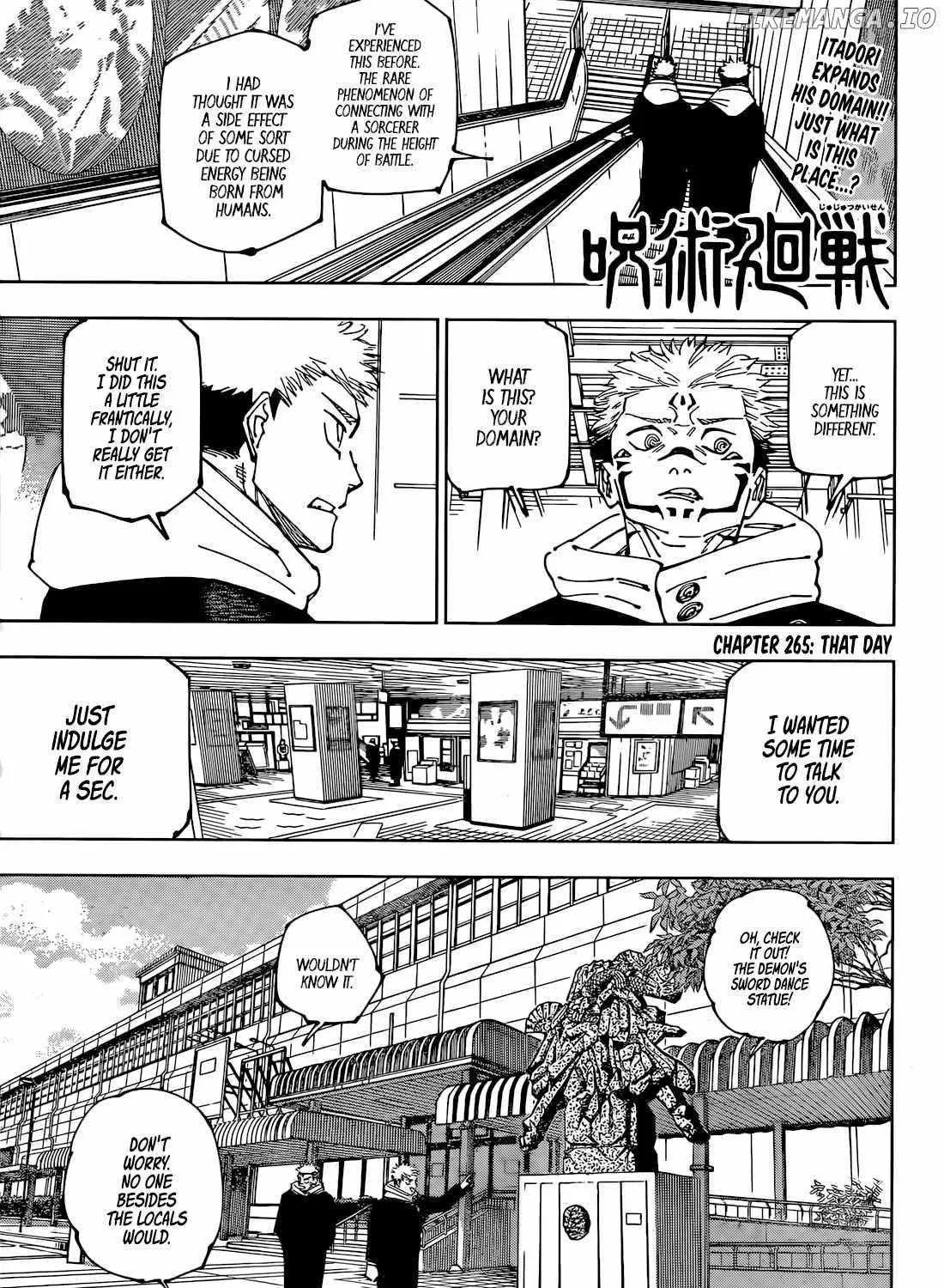 Read Jujutsu Kaisen en Manga Online