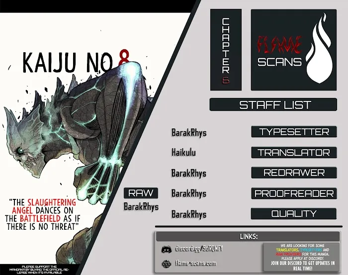 Read Kaiju No. 8 en Manga Online