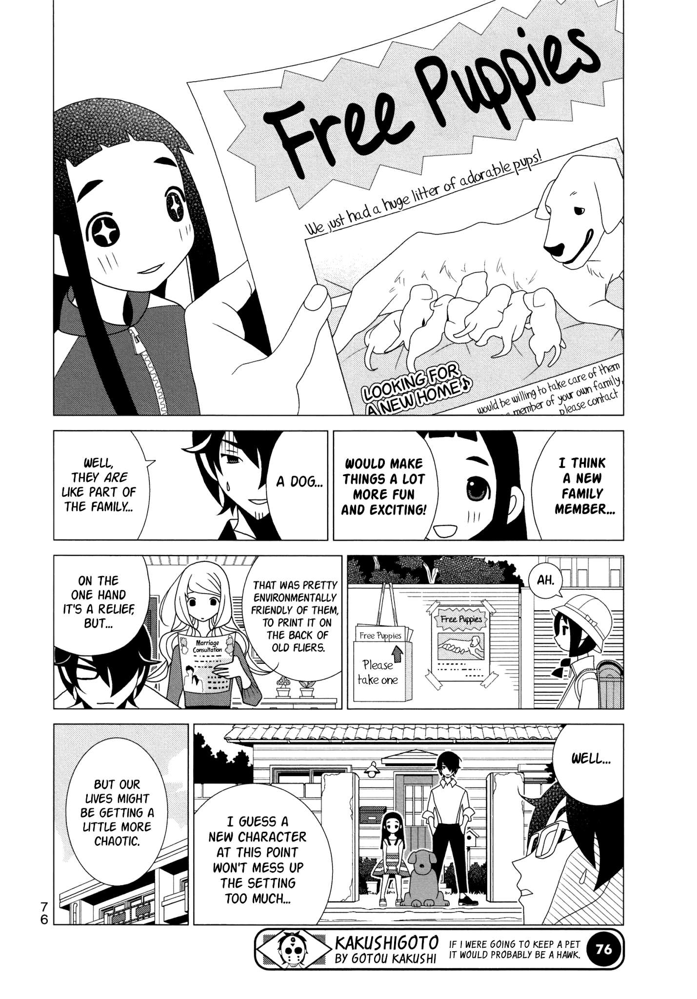 Read Kakushigoto en Manga Online