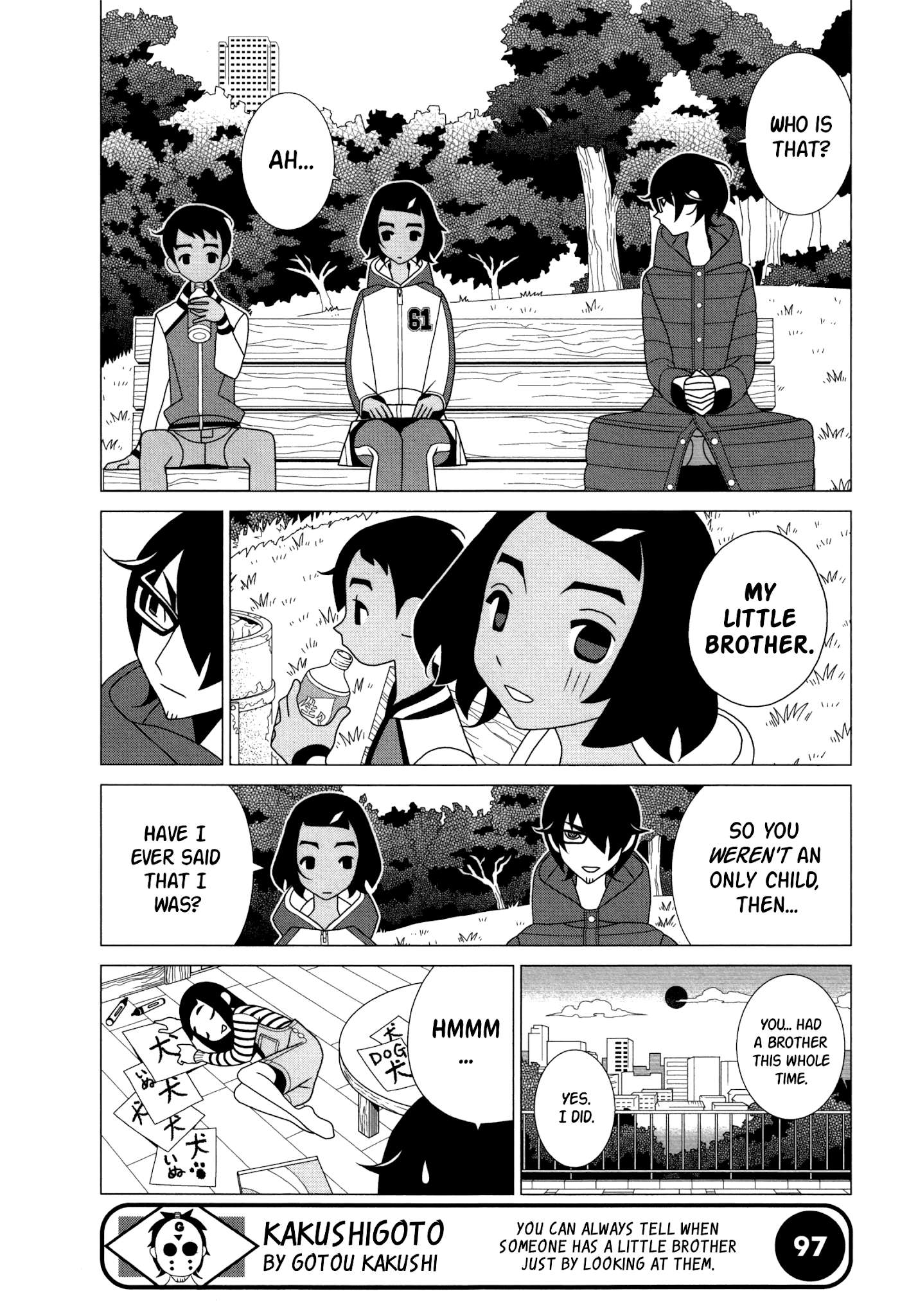 Read Kakushigoto en Manga Online