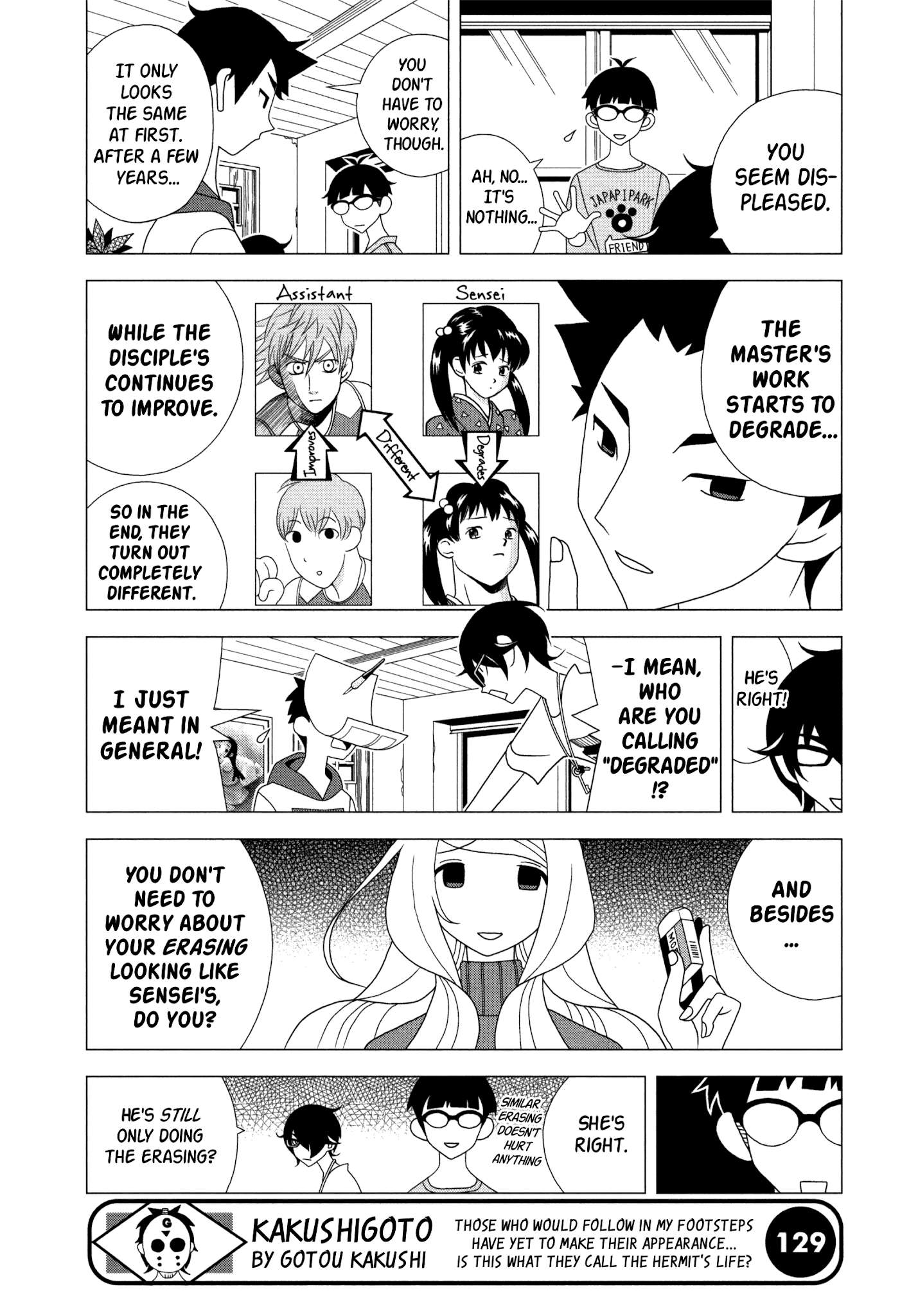 Read Kakushigoto en Manga Online
