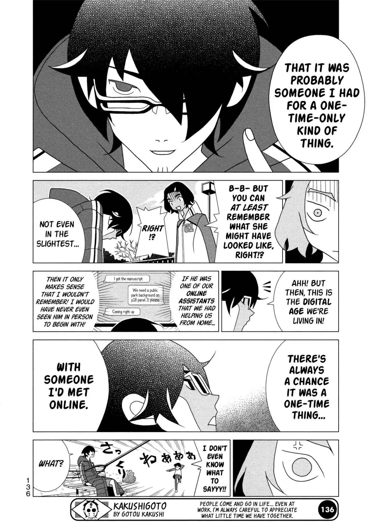 Read Kakushigoto en Manga Online