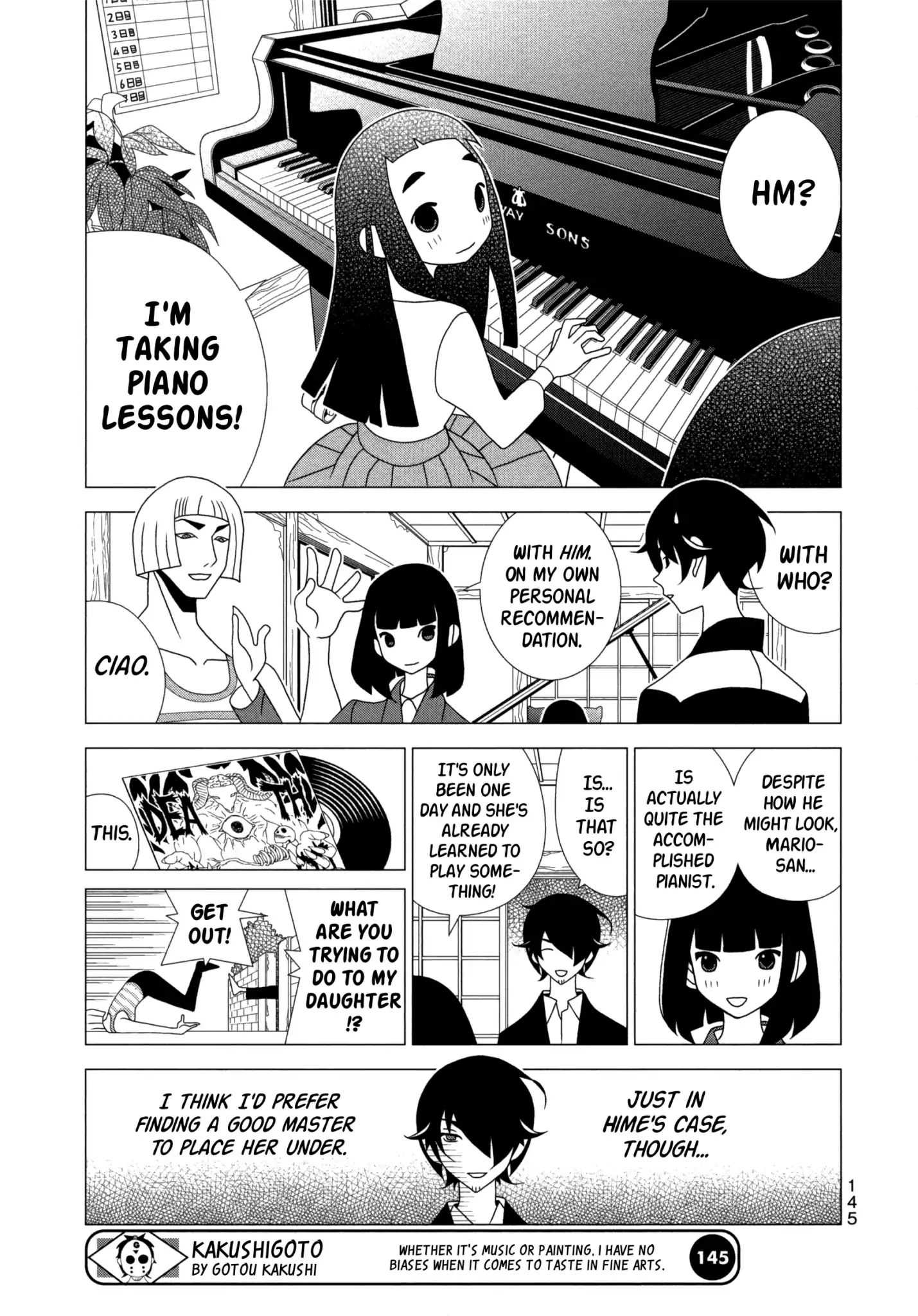 Read Kakushigoto en Manga Online