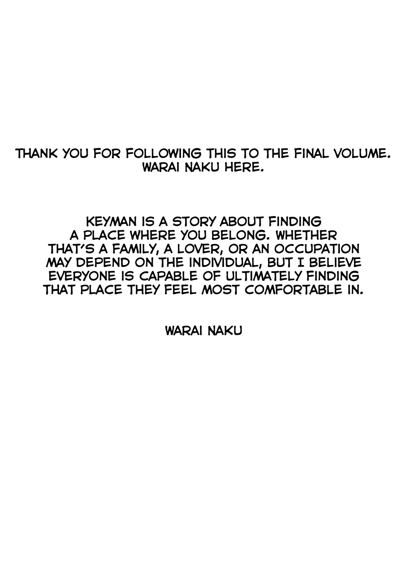 Read Keyman - The Hand of Judgement en Manga Online