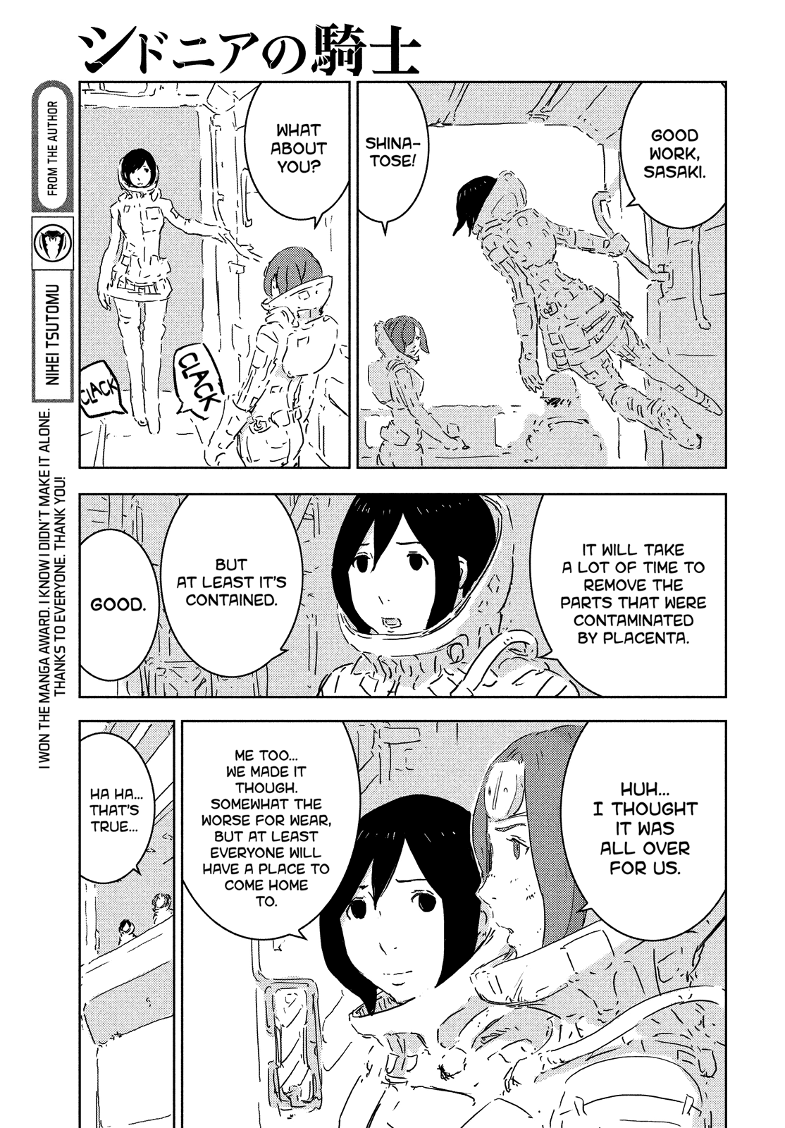 Read Knights of Sidonia en Manga Online