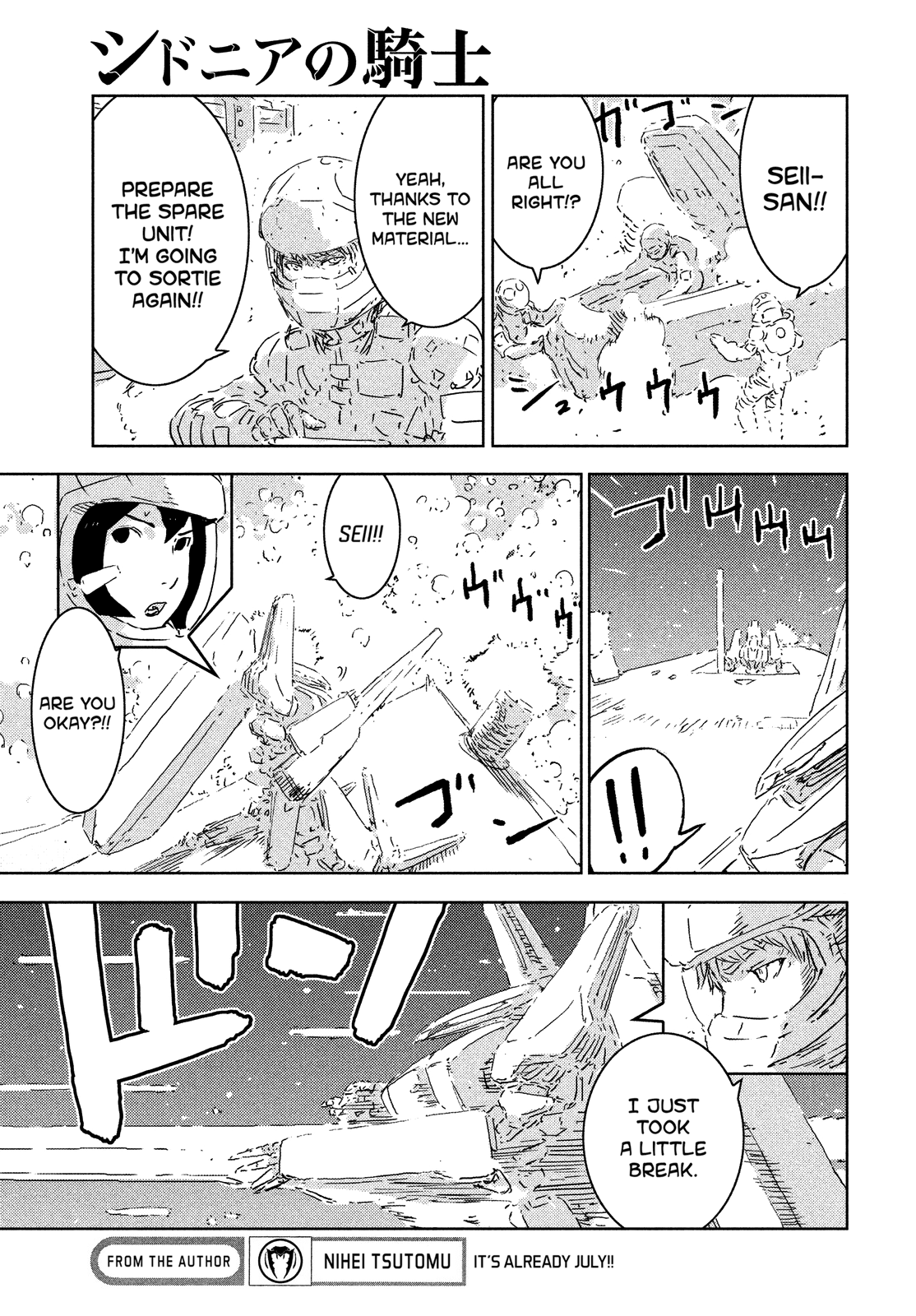 Read Knights of Sidonia en Manga Online