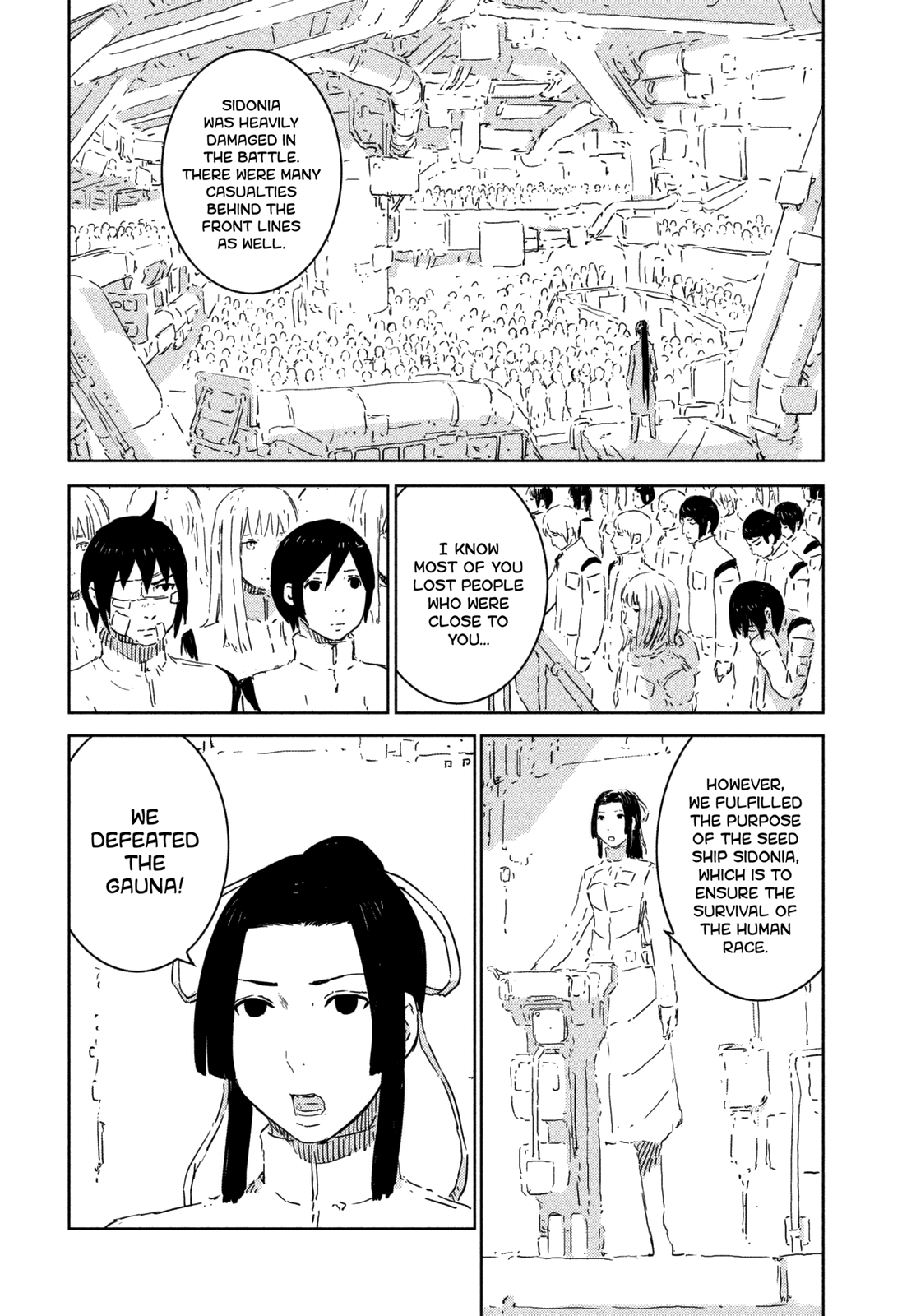 Read Knights of Sidonia en Manga Online
