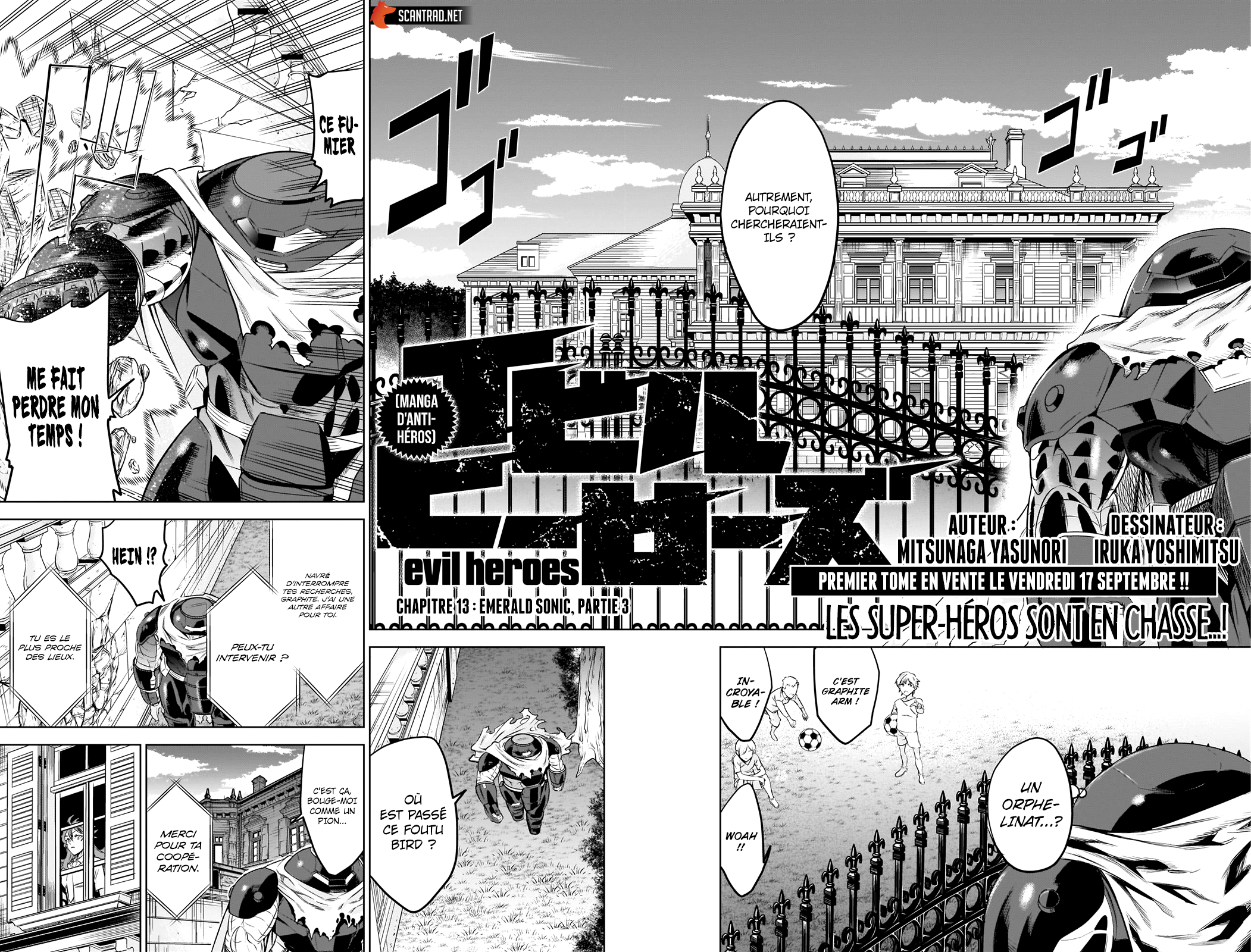 Read Evil Heroes fr Manga Online