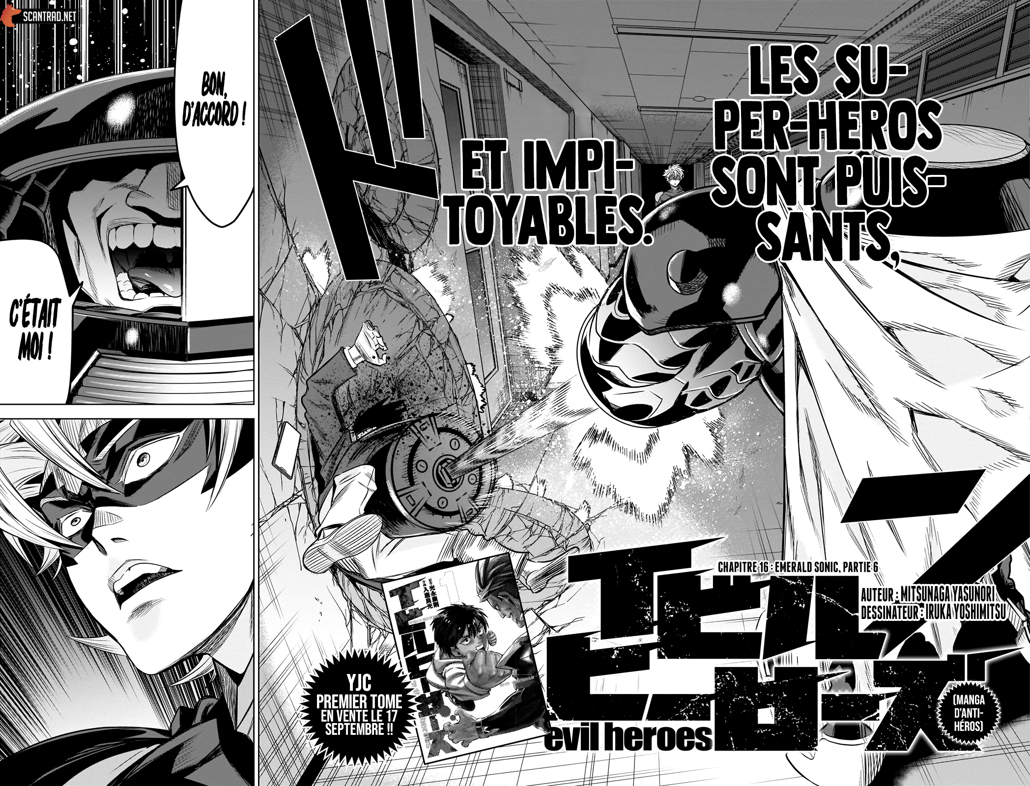 Read Evil Heroes fr Manga Online
