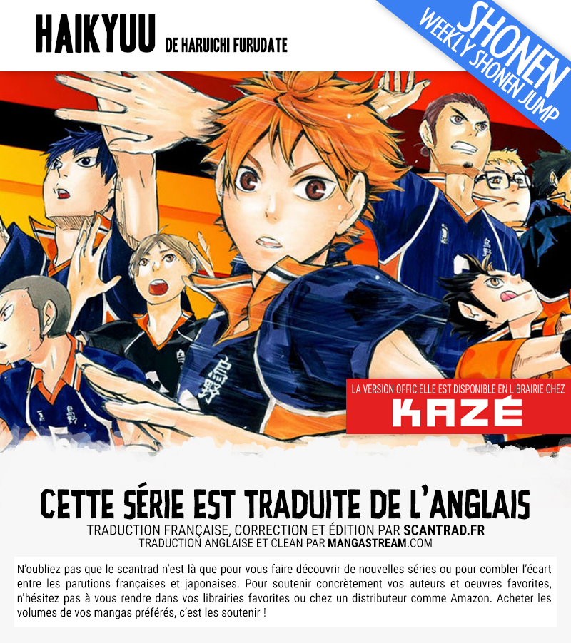 Read Haikyuu fr Manga Online