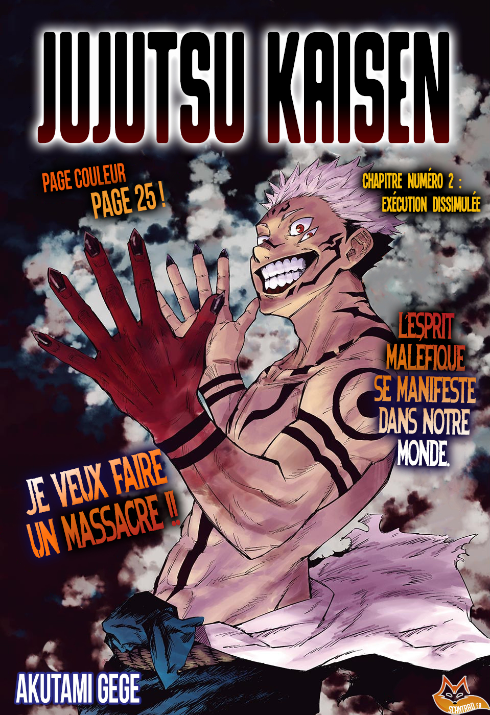 Read Jujutsu Kaisen fr Manga Online