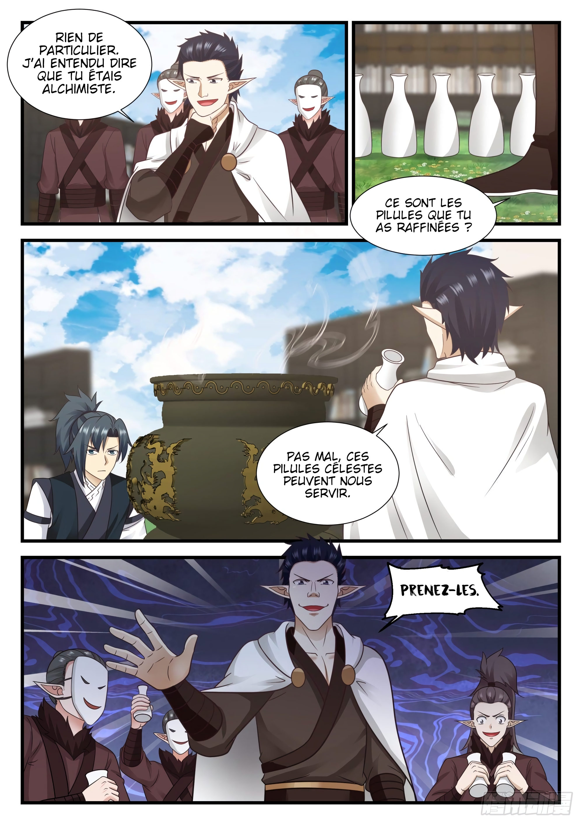 Read Martial Peak fr Manga Online
