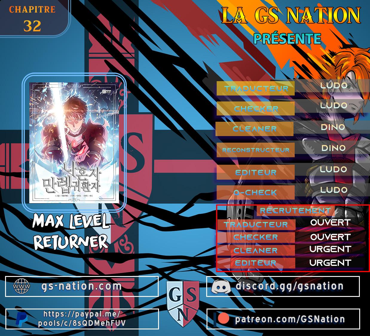 Read Max Level Returner fr Manga Online