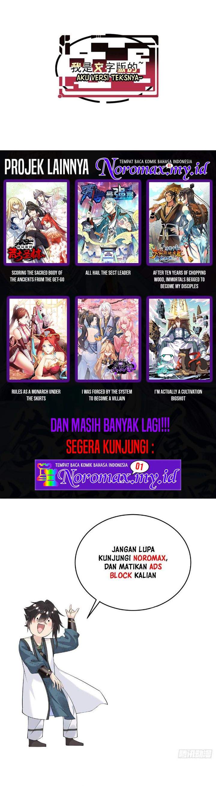 Read All Hail the Sect Leader ID Manga Online