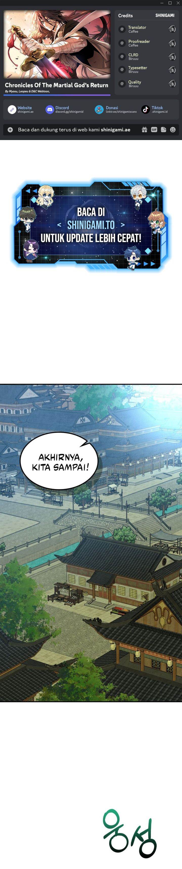 Read Chronicles Of The Martial God’s Return ID Manga Online