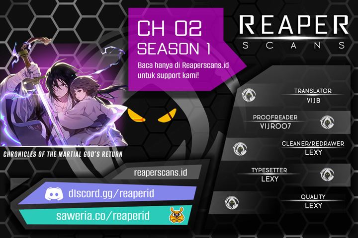 Read Chronicles Of The Martial God’s Return ID Manga Online