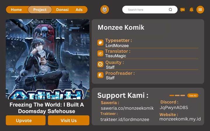 Read Freezing the World_ I Built a Doomsday Safehouse ID Manga Online