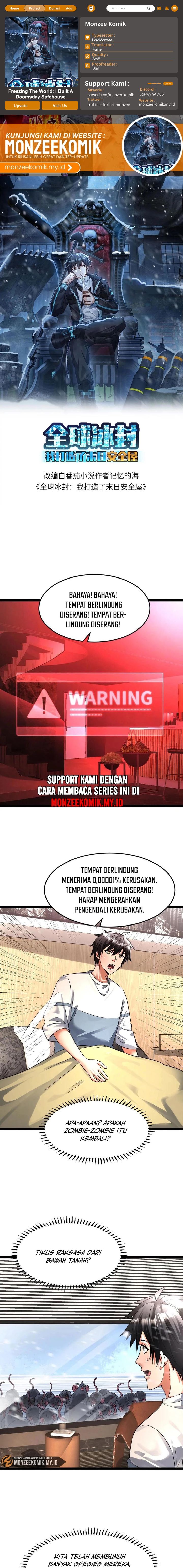 Read Freezing the World_ I Built a Doomsday Safehouse ID Manga Online