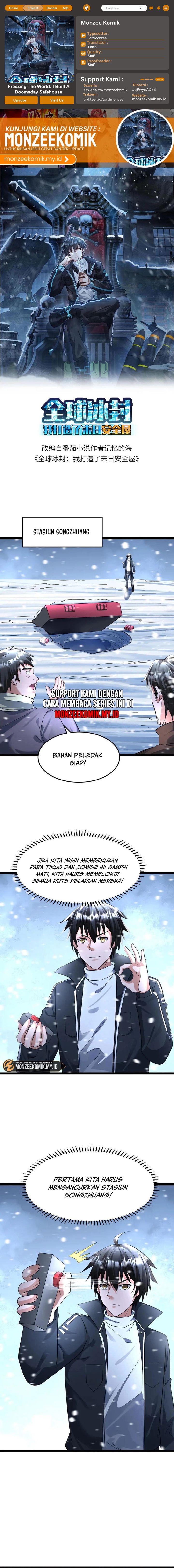 Read Freezing the World_ I Built a Doomsday Safehouse ID Manga Online