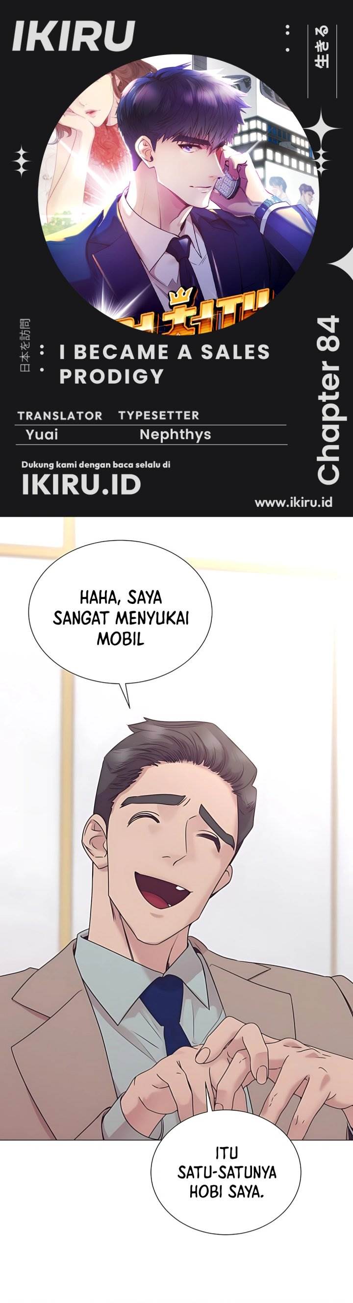 Read I Became a Sales Prodigy ID Manga Online