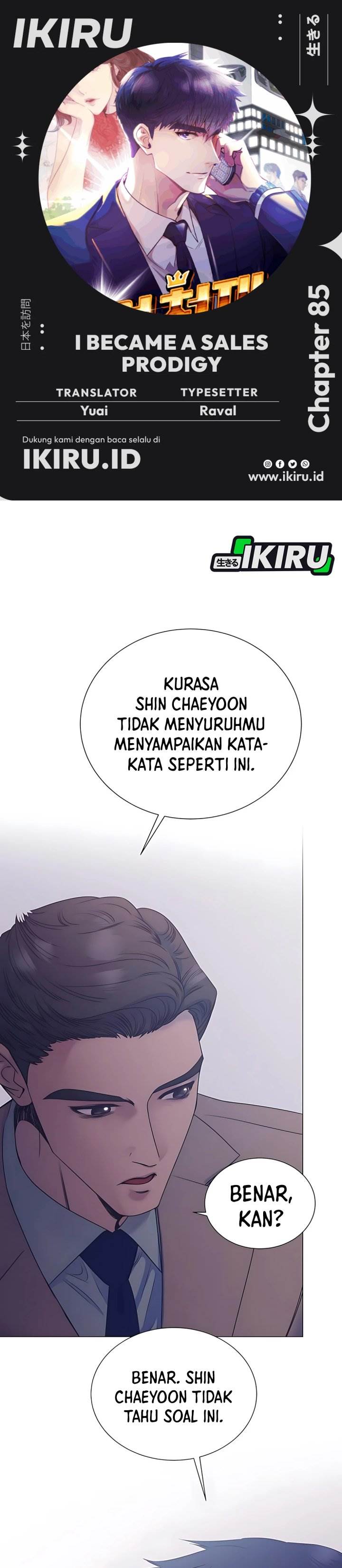 Read I Became a Sales Prodigy ID Manga Online