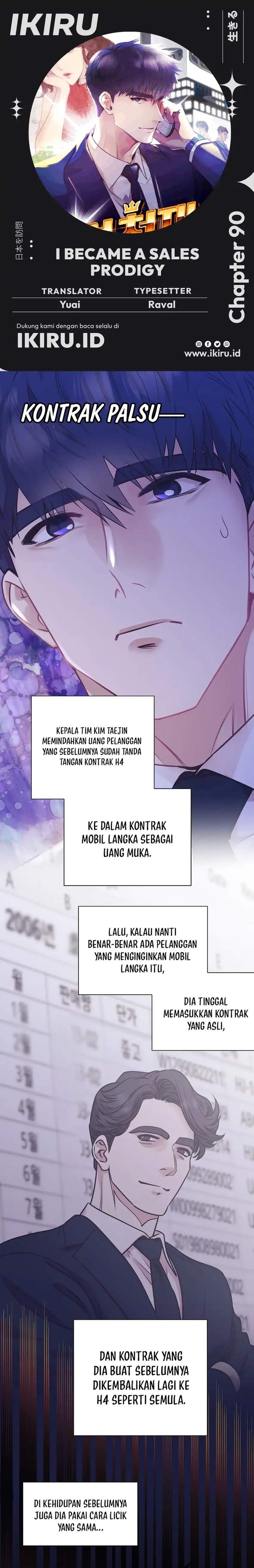 Read I Became a Sales Prodigy ID Manga Online