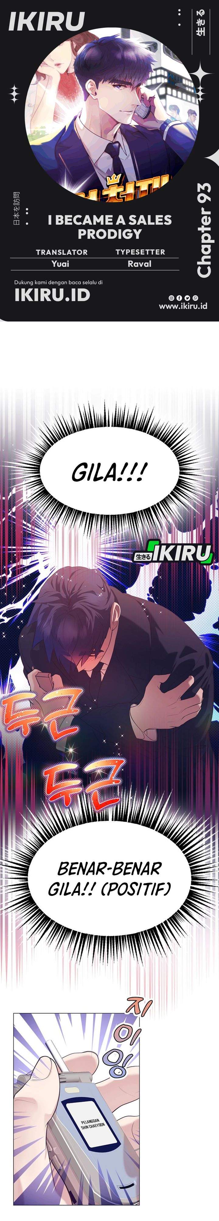 Read I Became a Sales Prodigy ID Manga Online