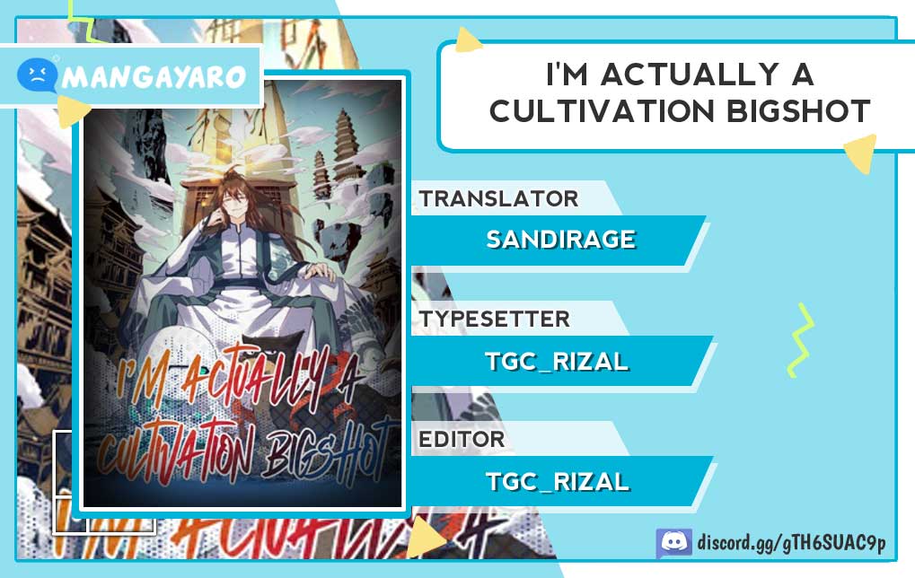 Read I’m Actually A Cultivation Bigshot ID Manga Online