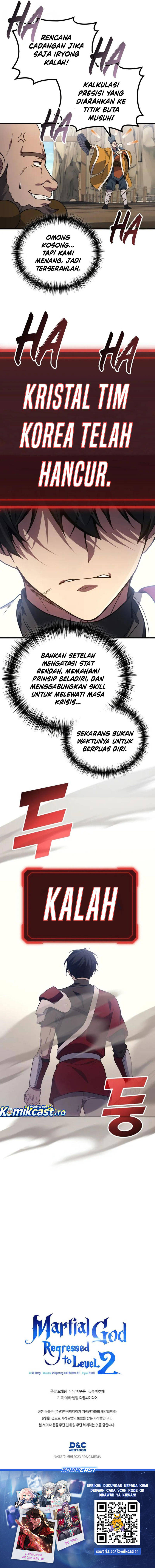 Read Martial God Regressed to Level 2 ID Manga Online