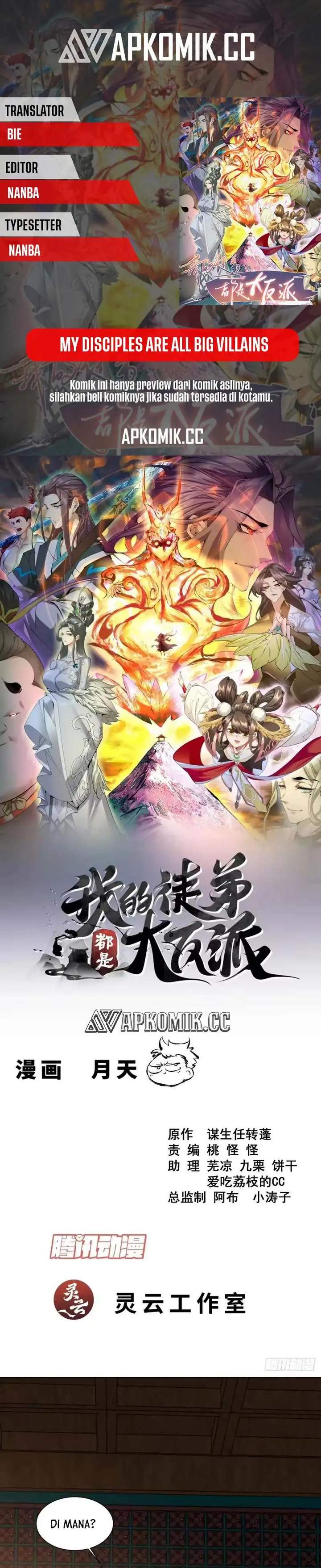 Read My Disciples Are All Big Villains ID Manga Online