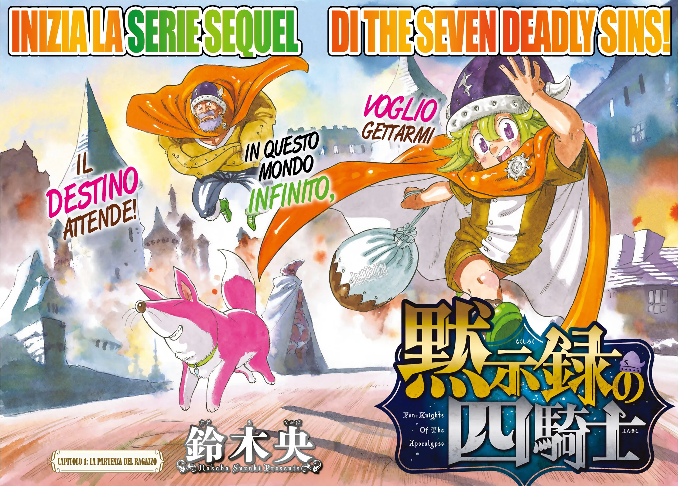 Read Four Knights of the Apocalypse IT Manga Online