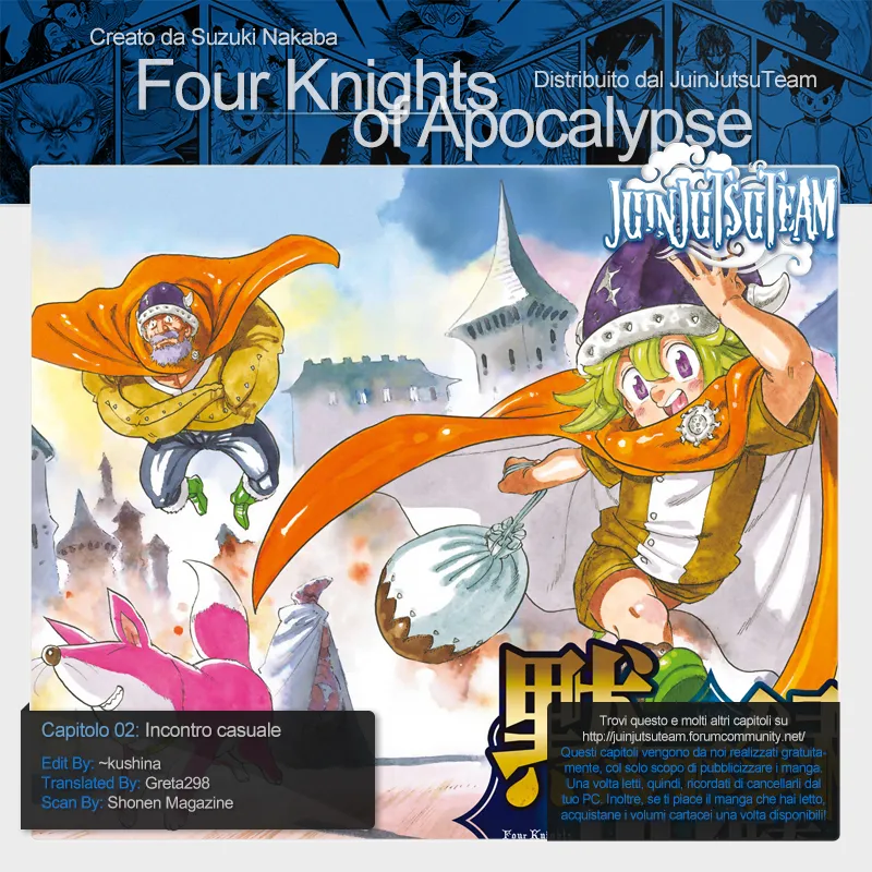 Read Four Knights of the Apocalypse IT Manga Online