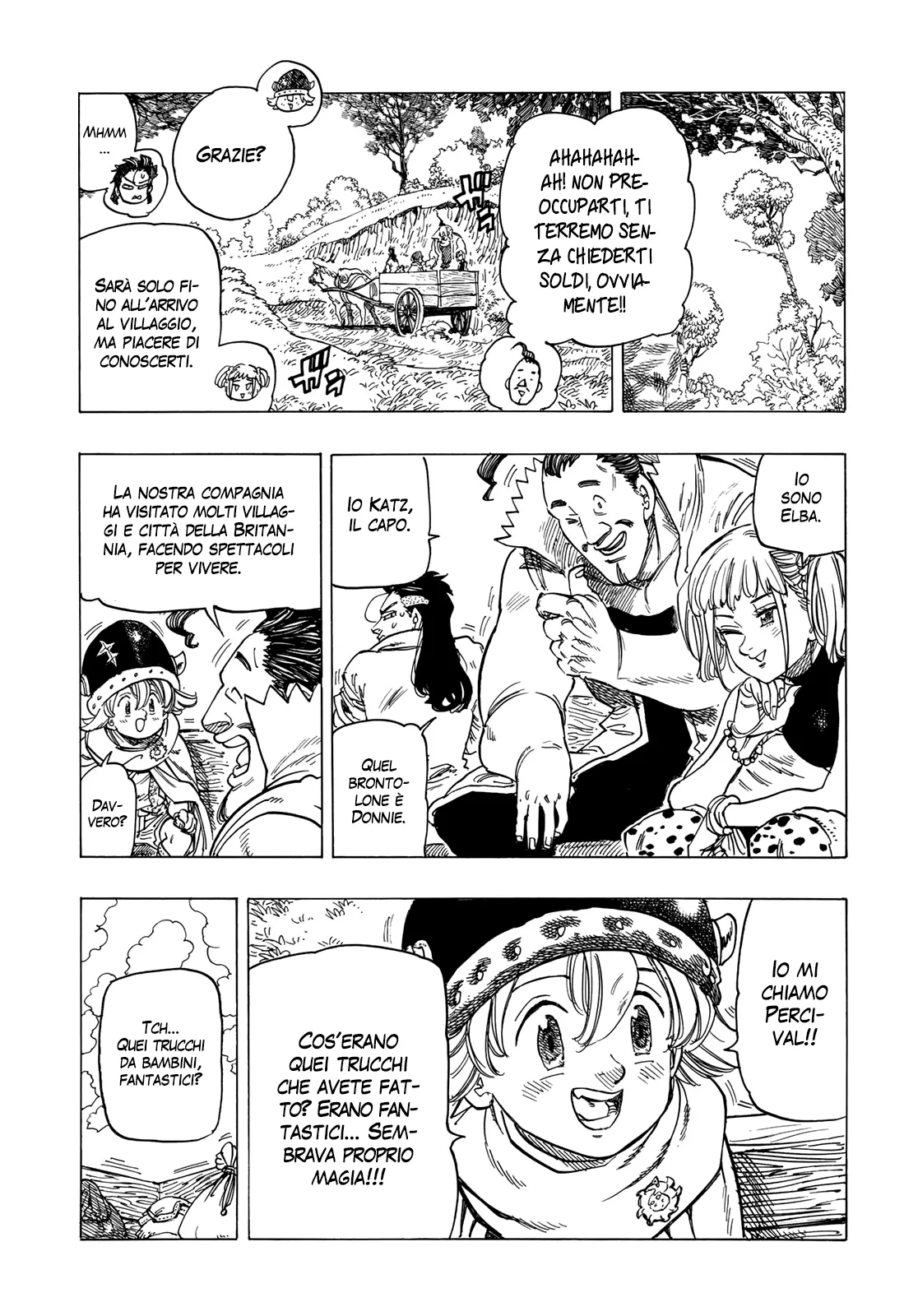 Read Four Knights of the Apocalypse IT Manga Online