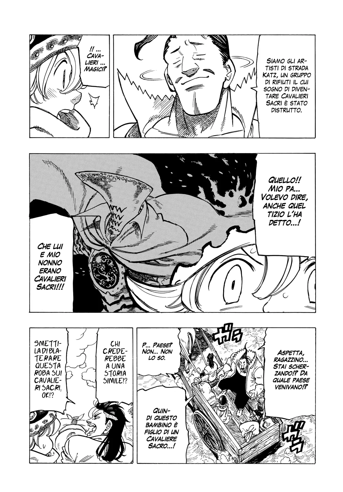 Read Four Knights of the Apocalypse IT Manga Online