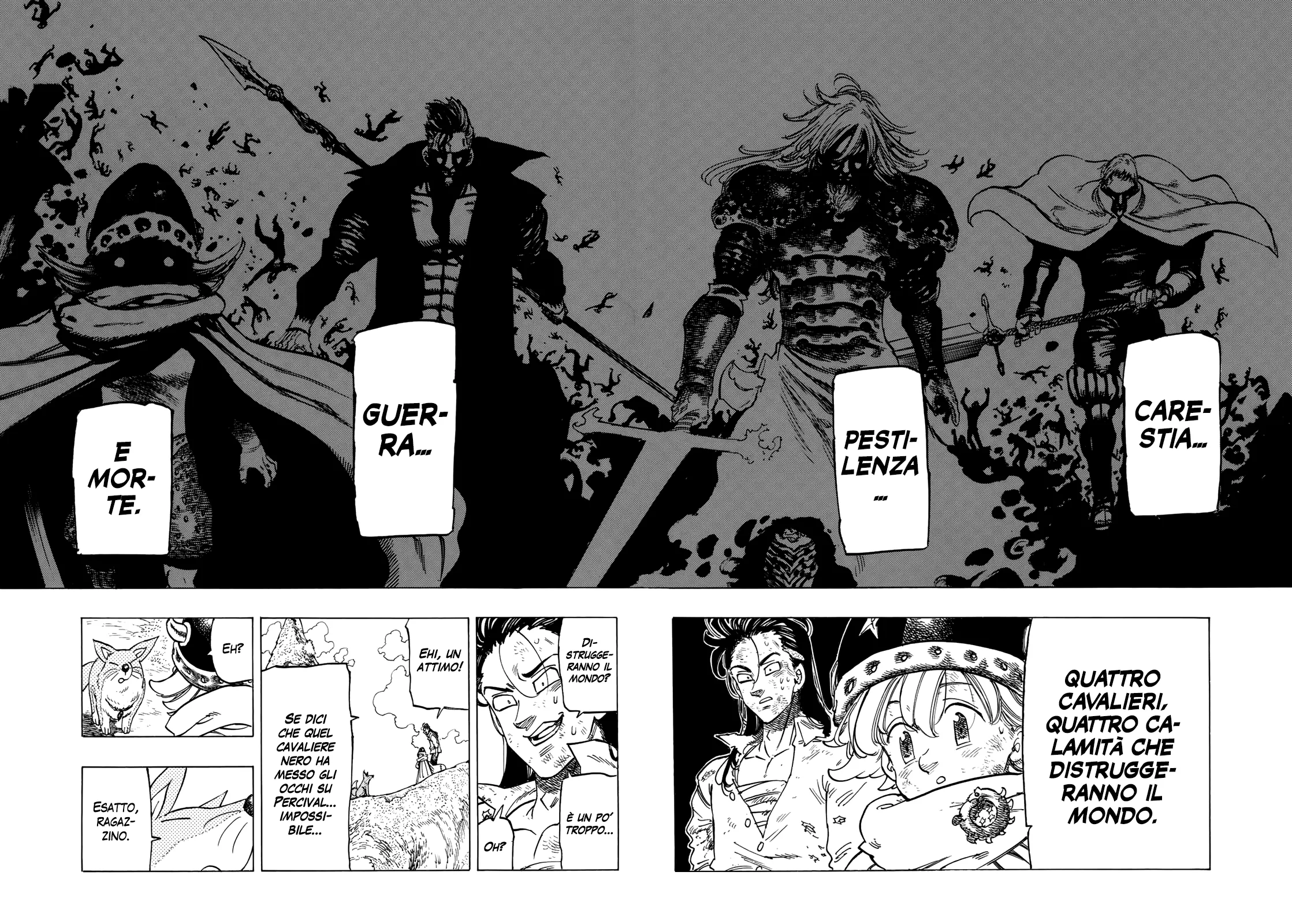 Read Four Knights of the Apocalypse IT Manga Online